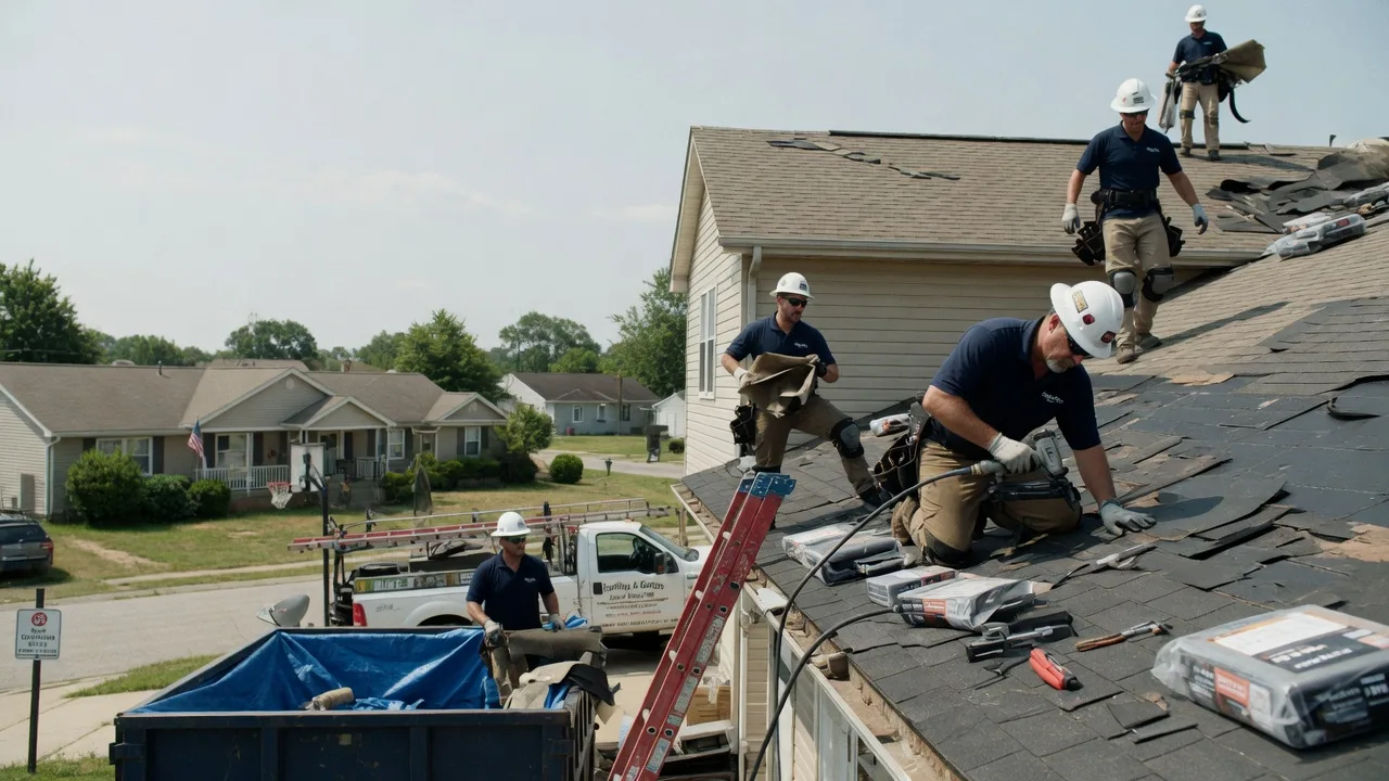 Roof Replacement in Harveyville, KS near me